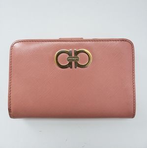 Pre-owned Salvatore Ferragamo Blush Pink Wallet